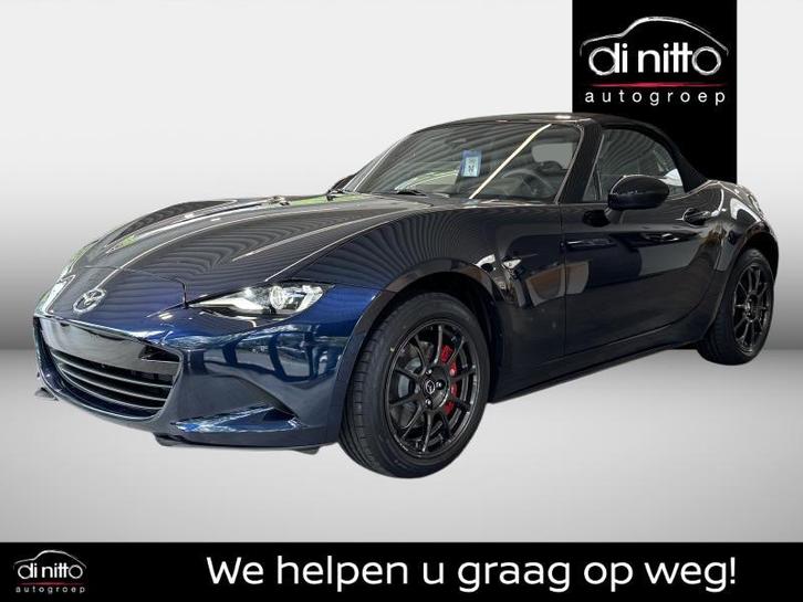 Mazda MX-5 MY2024.5 Soft Top 1.5L SKYACTIV-G 132 hp 6MT, Auto's, Mazda, Bedrijf, Te koop, MX-5, Achteruitrijcamera, Airconditioning