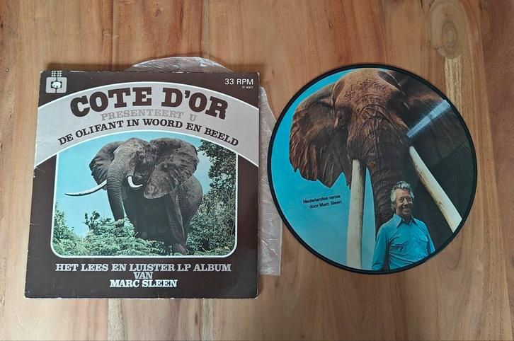 Marc Sleen LP lees en luister De Olifant, Cd's en Dvd's, Vinyl | Filmmuziek en Soundtracks, Zo goed als nieuw, Ophalen of Verzenden