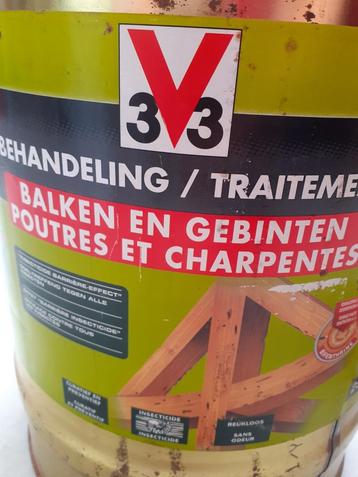 V33 behandeling balken en gebinten beschikbaar voor biedingen