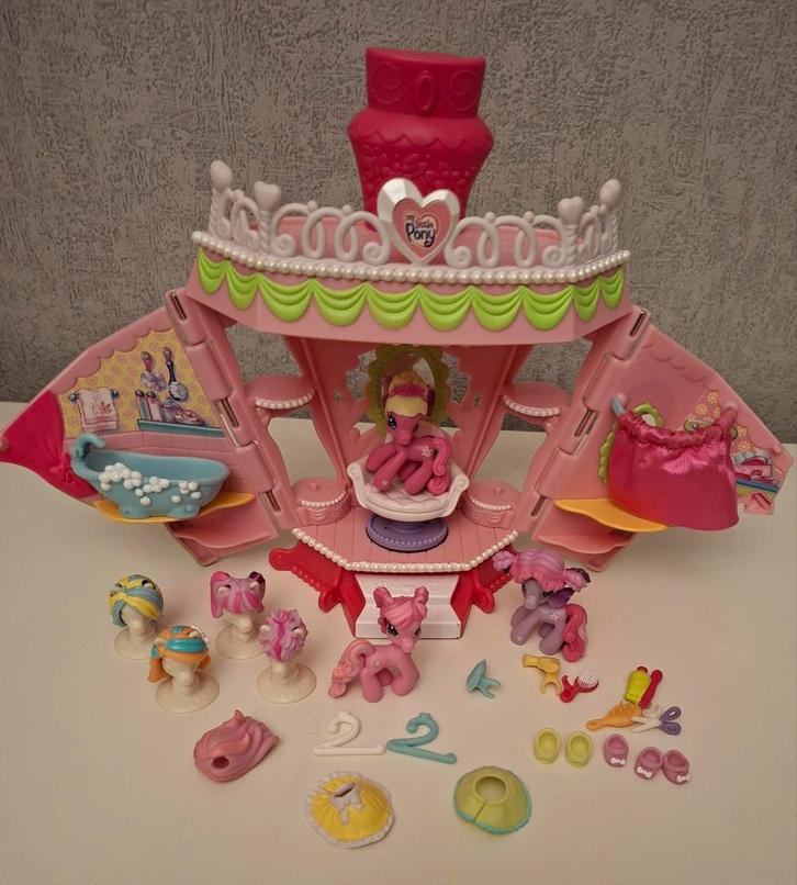 My little pony ponyville mini : La-Ti-Da kapper-Spa speelset, Kinderen en Baby's, Speelgoed | My Little Pony, Ophalen of Verzenden