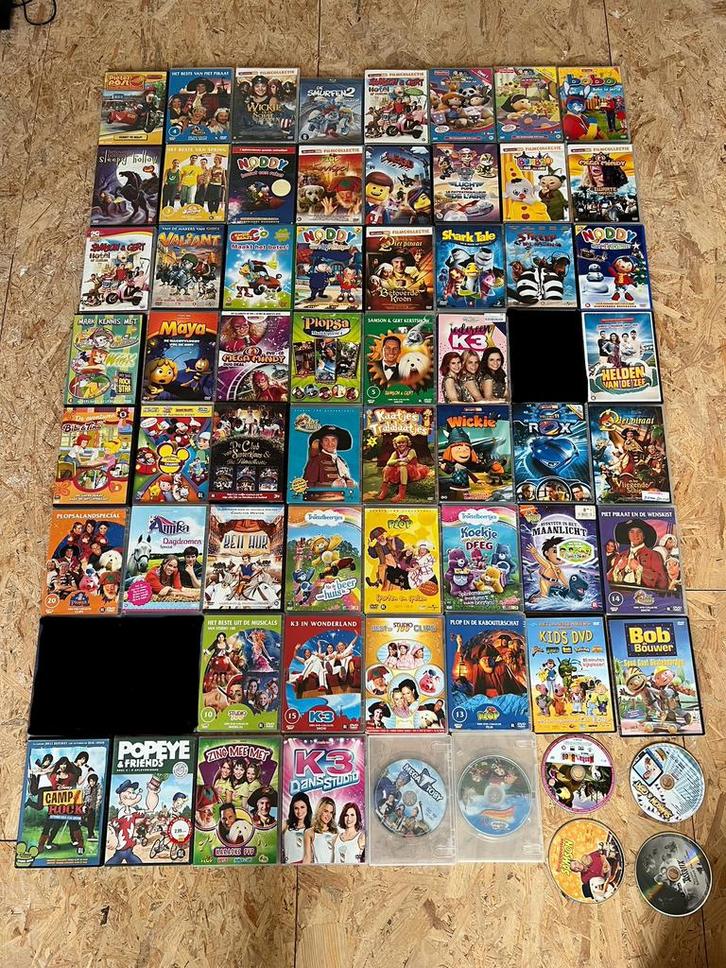 63 Kinder dvd’s, Cd's en Dvd's, Dvd's | Kinderen en Jeugd, Zo goed als nieuw, Ophalen of Verzenden