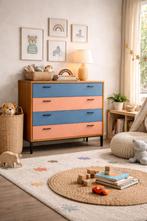 Prachtige vintage ladekast, Teck, 25 à 50 cm, Enlèvement ou Envoi, Vintage