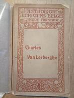 Charles Van Lerberghe anthologie EO 1911, Enlèvement ou Envoi, Utilisé, Un auteur