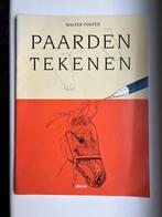 Walter Foster - Paarden tekenen, Ophalen of Verzenden, Zo goed als nieuw, Boek of Gids