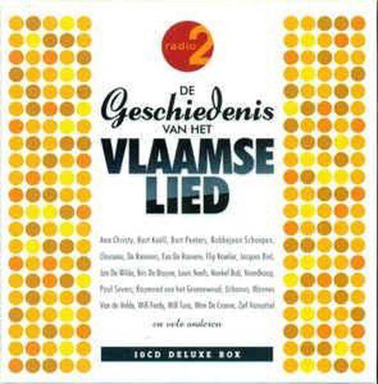 De Geschiedenis Van Het Vlaamse Lied (10Cd Deluxe Box), Cd's en Dvd's, Cd's | Nederlandstalig, Zo goed als nieuw, Ophalen of Verzenden