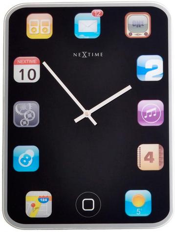 Nextime iPhone wandklok in nieuwstaat.