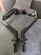dual monitor arm, Computers en Software, Ophalen of Verzenden, Gebruikt