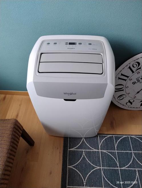 Whirlpool Mobiele airco als nieuw, Elektronische apparatuur, Airco's, Zo goed als nieuw, Mobiele airco, Afstandsbediening, Ophalen