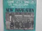 New Inspiration(Belpop)-Come Let's Sing Us Hallelujah (1972), Cd's en Dvd's, Vinyl Singles, Ophalen of Verzenden, Single