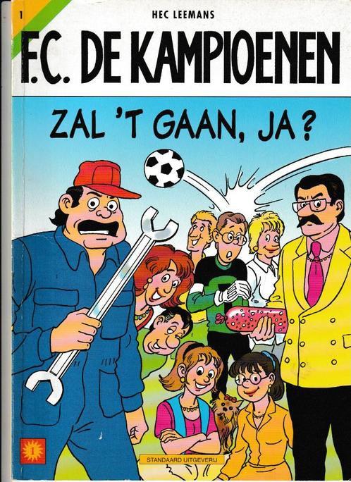 Strip FC De Kampioenen nr. 1 - Zal 't gaan, ja ?, Boeken, Stripverhalen, Verzenden