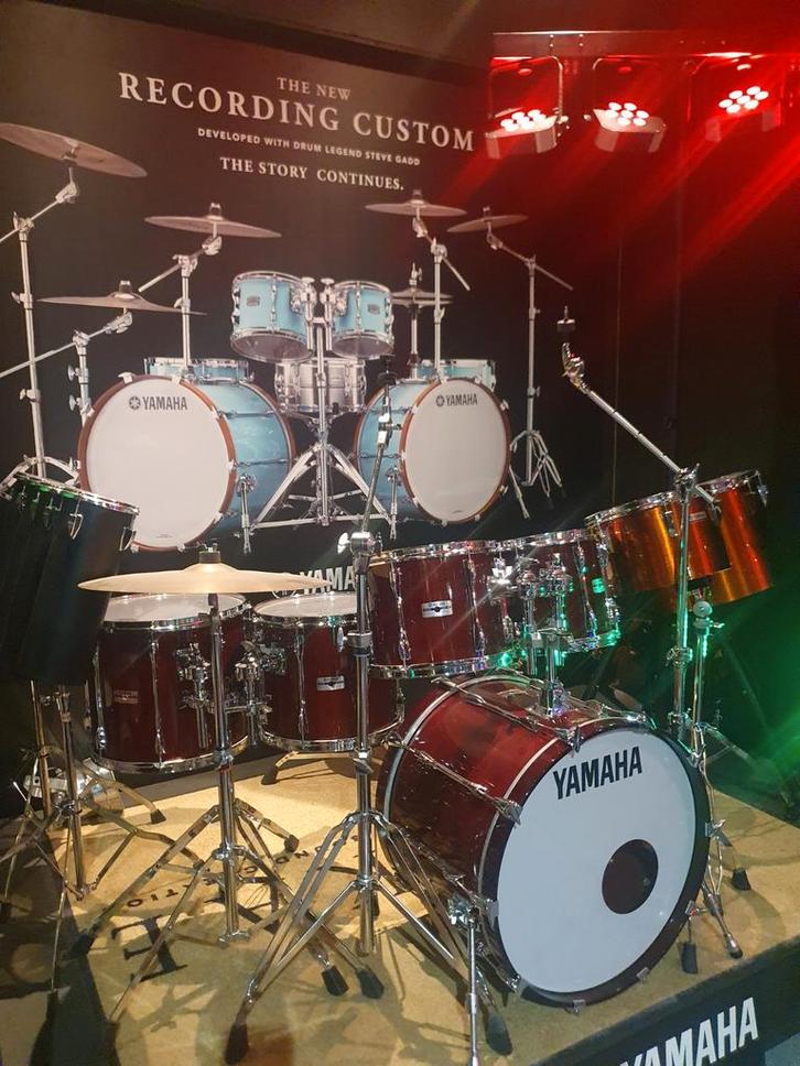 Yamaha Recording: cherry wood. Maten 10/12/14/16/22, Muziek en Instrumenten, Drumstellen en Slagwerk, Gebruikt, Yamaha, Ophalen of Verzenden