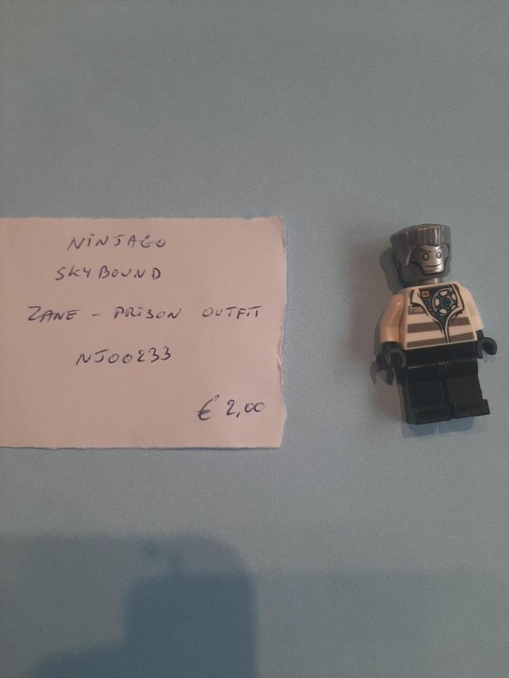 Lego Ninjago Minifiguurtje NJO0233 Zane, Kinderen en Baby's, Speelgoed | Duplo en Lego, Zo goed als nieuw, Lego, Complete set