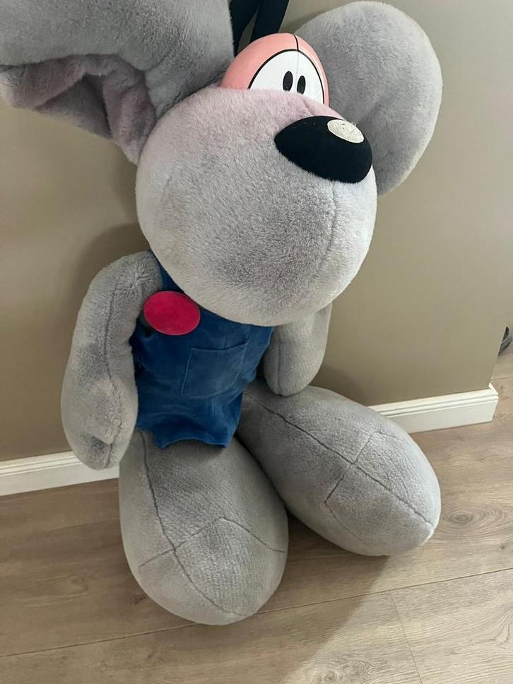 Reuze Diddl verzamelobject vintage retro beer knuffel, Verzamelen, Diddl, Zo goed als nieuw, Knuffel, Diddl, Ophalen of Verzenden