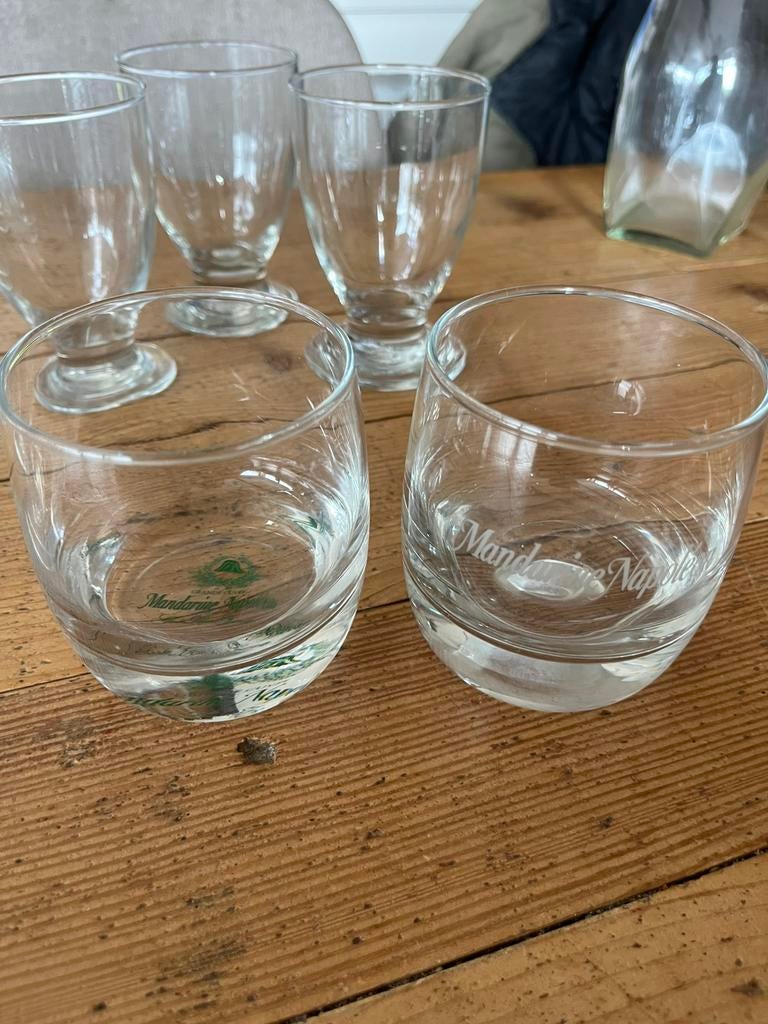 Verres Mandarine Napoléon – à l’unité ou en lot, Collections, Enlèvement