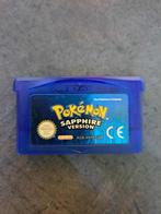 Pokemon Sapphire GBA, Games en Spelcomputers, Games | Nintendo Game Boy, Ophalen of Verzenden, Zo goed als nieuw, Avontuur en Actie
