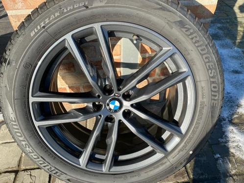 Velgen BMW + winterbanden, Auto-onderdelen, Banden en Velgen, Band(en), Winterbanden, 19 inch, Ophalen
