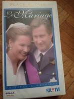 Cassette VHS le mariage Philippe et Mathilde place Royale, CD & DVD, VHS | Film, Enlèvement ou Envoi