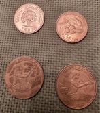 4 muntstukken  niet-europees, Postzegels en Munten, Ophalen of Verzenden, Munten