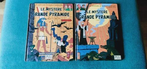Blake et Mortimer Le mystere de la grande pyramide 1 et 2, Livres, BD, Utilisé, Plusieurs BD, Envoi