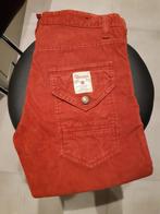 Slim fit corduroy broek Dsquared2 maat 44, Kleding | Heren, Dsquared2, Ophalen of Verzenden, Zo goed als nieuw, Rood