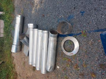 Inox schouwbuis 180mm. beschikbaar voor biedingen