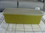 Ancienne grande boîte, marque Tupperware, vintage,, Vert, Boîte, Utilisé, Enlèvement ou Envoi