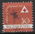 Hongarije 1961 - Yvert 1423 - Gezondheidsdienst (ST), Timbres & Monnaies, Timbres | Europe | Hongrie, Affranchi, Envoi