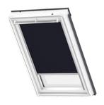 Verduisterend Dakraamrolgordijn Velux DKL UK04, Blauw, Nieuw, Geschikt voor:Draai-/kiepraam, Dakraam, Minder dan 100 cm