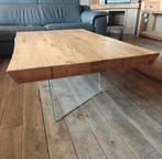 Salontafel eik, Huis en Inrichting, Tafels | Salontafels, Ophalen, Gebruikt, 50 tot 100 cm, Landelijk