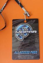 Lanyard - Mopar - All Access Pass - Nieuw, Nieuw, Overige typen, Ophalen of Verzenden