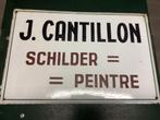 Emaillebord, Ophalen, Gebruikt