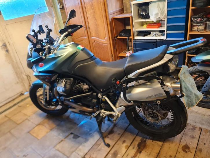 Moto Guzzi Stelvio 1200 NTX, 2016. Ruilvoorstel mogelijk., Motoren, Motoren | Moto Guzzi, Particulier, Toermotor, meer dan 35 kW