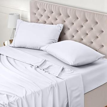 Utopia Bedding | 180 x 200 cm | bedlaken | wit | Nieuw beschikbaar voor biedingen