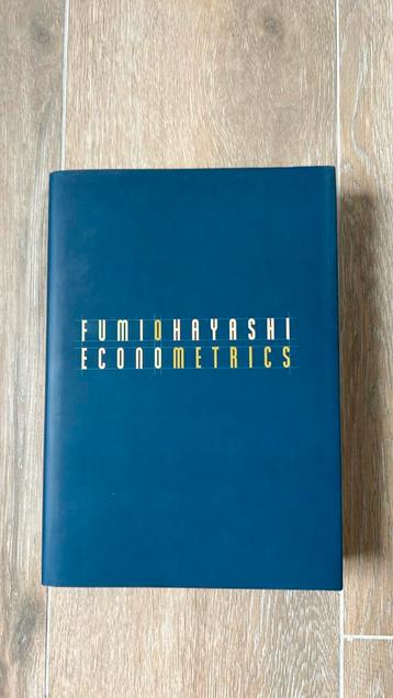 Fumio Hayashi Econometrics beschikbaar voor biedingen