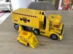 Paw Patrol big truck pups rubble (Transformeerbaar) (Licht), Ophalen of Verzenden, Zo goed als nieuw