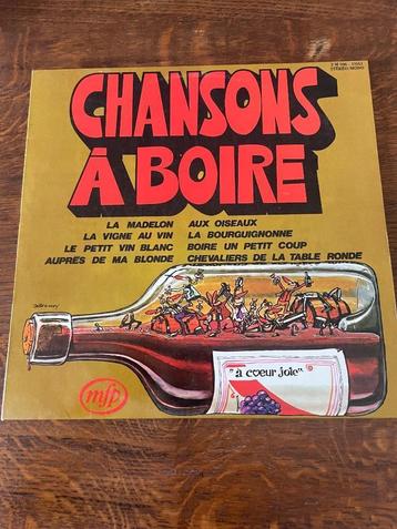 Chansons  a boire LP beschikbaar voor biedingen