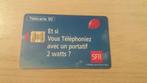 carte téléphonique à puce France 50 unité vintage, Collections, Enlèvement ou Envoi