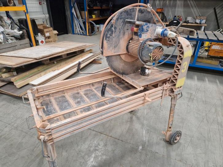 Carat T 6010 blokkenzaag, Doe-het-zelf en Bouw, Gereedschap | Zaagmachines, Gebruikt, Ophalen