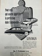 Publicité originale de Lincoln 1949, Enlèvement ou Envoi
