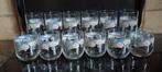 Vintage waterglazen 12 stuks, Antiquités & Art, Curiosités & Brocante, Enlèvement ou Envoi