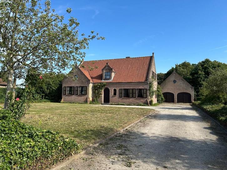 Villa praktijkruimte,  bijgebouw, grote tuin, weide en bos, Immo, Huizen en Appartementen te koop, Provincie West-Vlaanderen, 1500 m² of meer