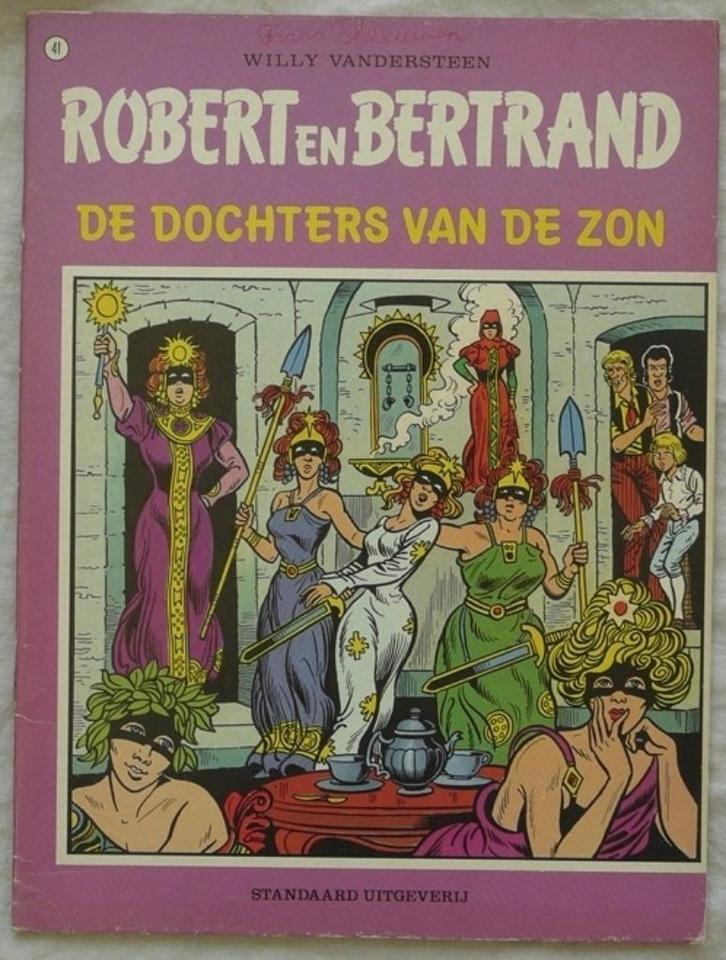 Robert En Bertrand, De Dochters vd Zon, Nr.41, SU, 1981.(1), Boeken, Stripverhalen, Gelezen, Eén stripboek, Ophalen of Verzenden