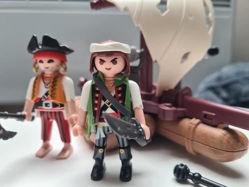 Radeau avec pirates des ténèbres- Playmobil 6682, Kinderen en Baby's, Speelgoed | Playmobil, Zo goed als nieuw, Ophalen