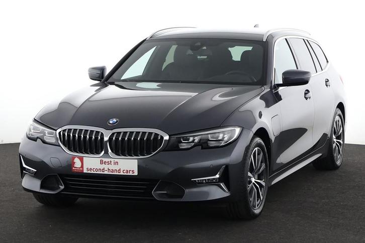 BMW 3 Serie 330 TOURING e-iA e TOURING IA + GPS + LEDER + CA, Auto's, BMW, Bedrijf, Te koop, 3 Reeks, Achteruitrijcamera, Airconditioning