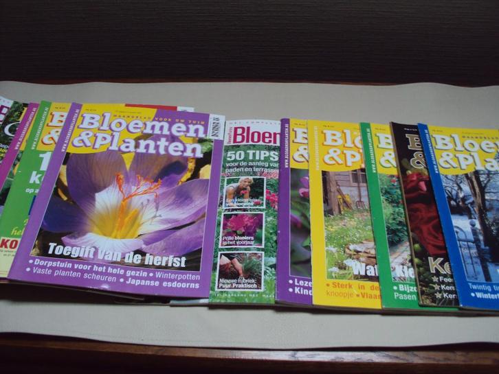 20 stuks  Magazines / Tijdschriften  'Bloemen en planten', Boeken, Wonen en Tuinieren, Ophalen of Verzenden