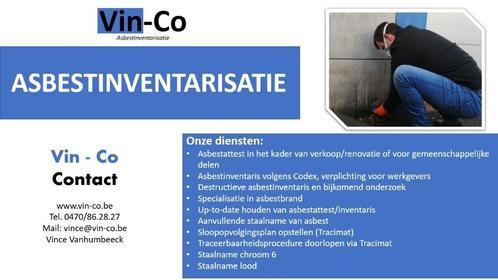 Asbestattest & Sloopopvolgingsplannen | Vin-Co, Immo, Maisons à vendre, Province du Brabant flamand