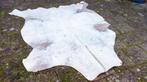 Natuurlijke Witte Koeienhuid met Authentiek Brandmerk – XL, Huis en Inrichting, Ophalen, Gebruikt, 150 tot 200 cm, 200 cm of meer