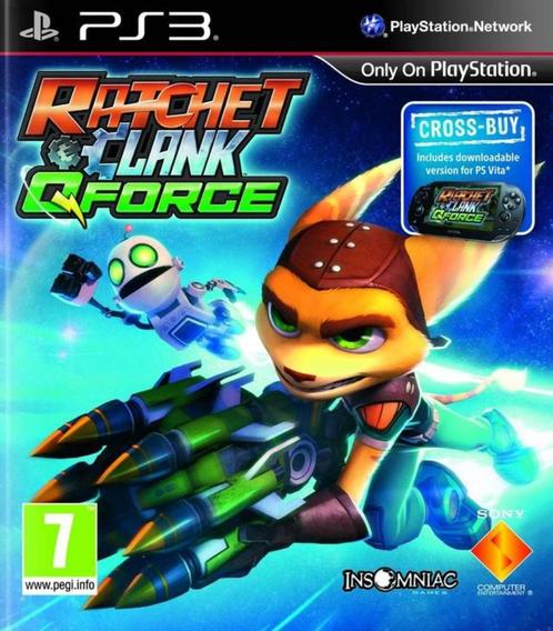 Ratchet and Clank QForce (zonder boekje), Games en Spelcomputers, Games | Sony PlayStation 3, Zo goed als nieuw, Platform, 1 speler