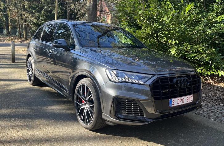 Audi Q7 60 TFSI e ** 1J GARANTIE ** BTW AFTREKBAAR ** S LINE, Auto's, Audi, Bedrijf, Te koop, Q7, 4x4, ABS, Achteruitrijcamera