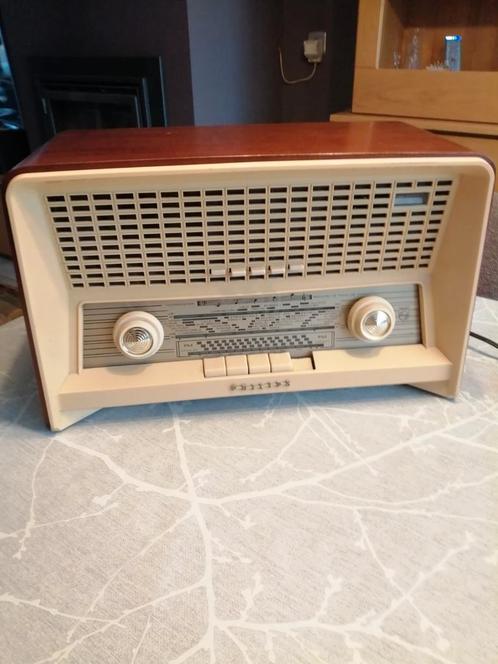 Retro radio Philips, Antiek en Kunst, Antiek | Tv's en Audio, Ophalen